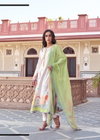 The Zen By Sadhana Pure Lilen Digital Printed Designer Salwar Suits Wholesale Market In Surat
